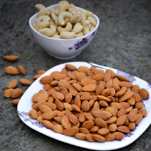 Cashew and Almonds